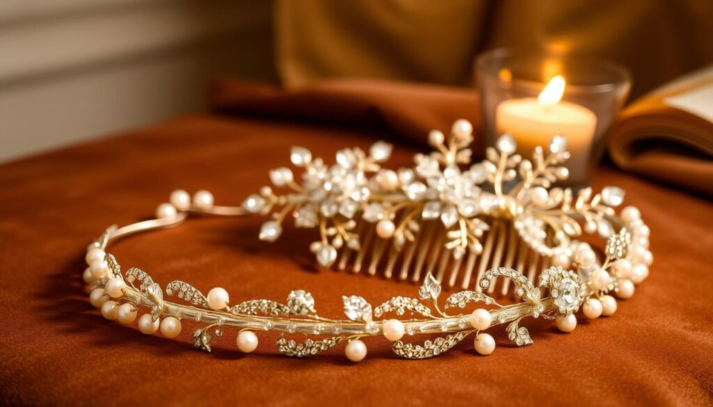 classic wedding hair accessories